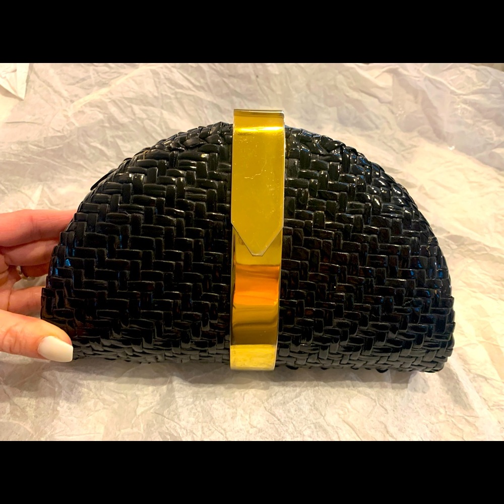 Vintage Rodo Wicker Clutch